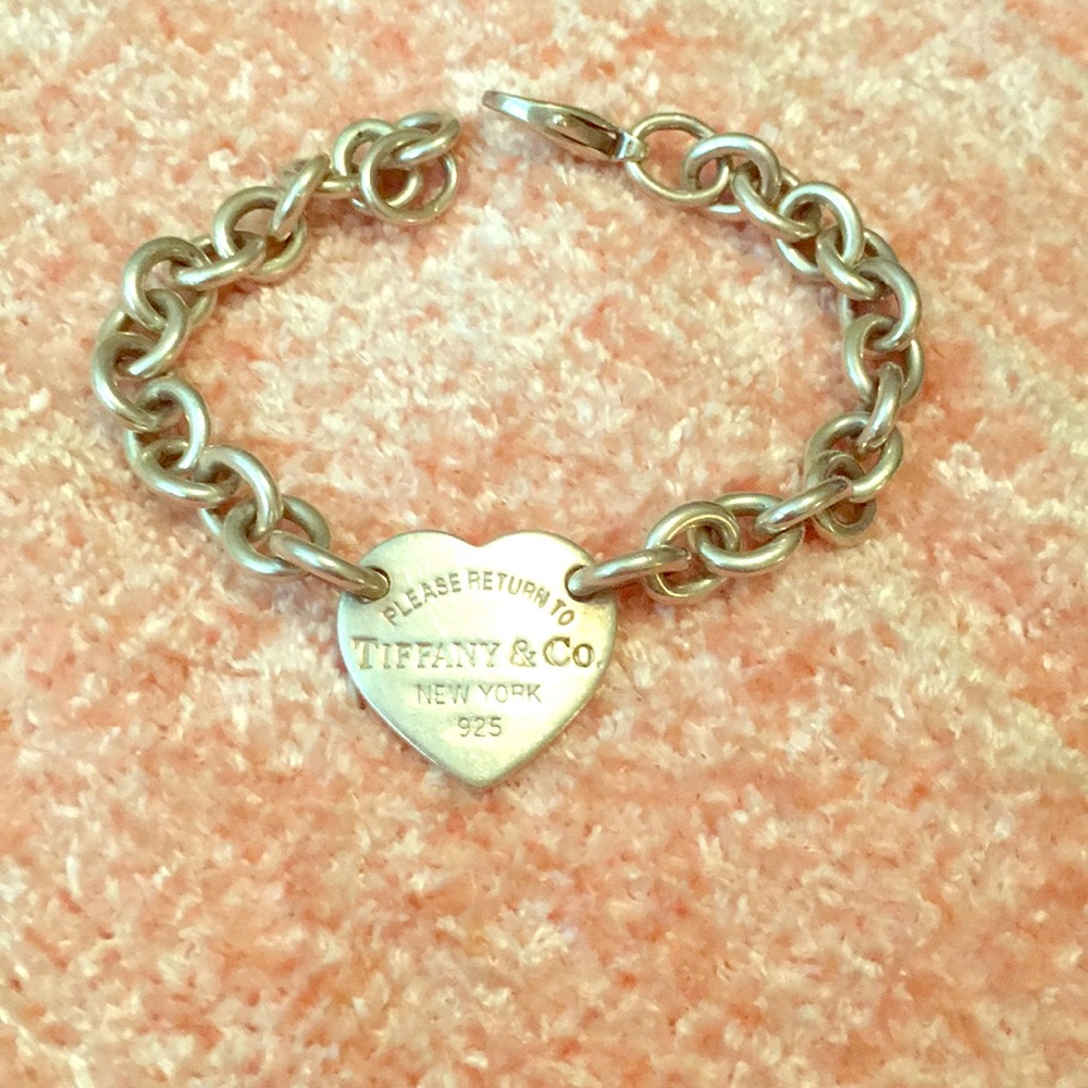 Tiffany & Co. Heart Tag Charm Bracelet